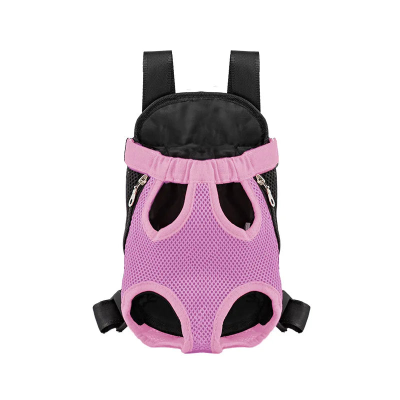 Breathable Double Shoulder Pet Carrier Backpack for Travel