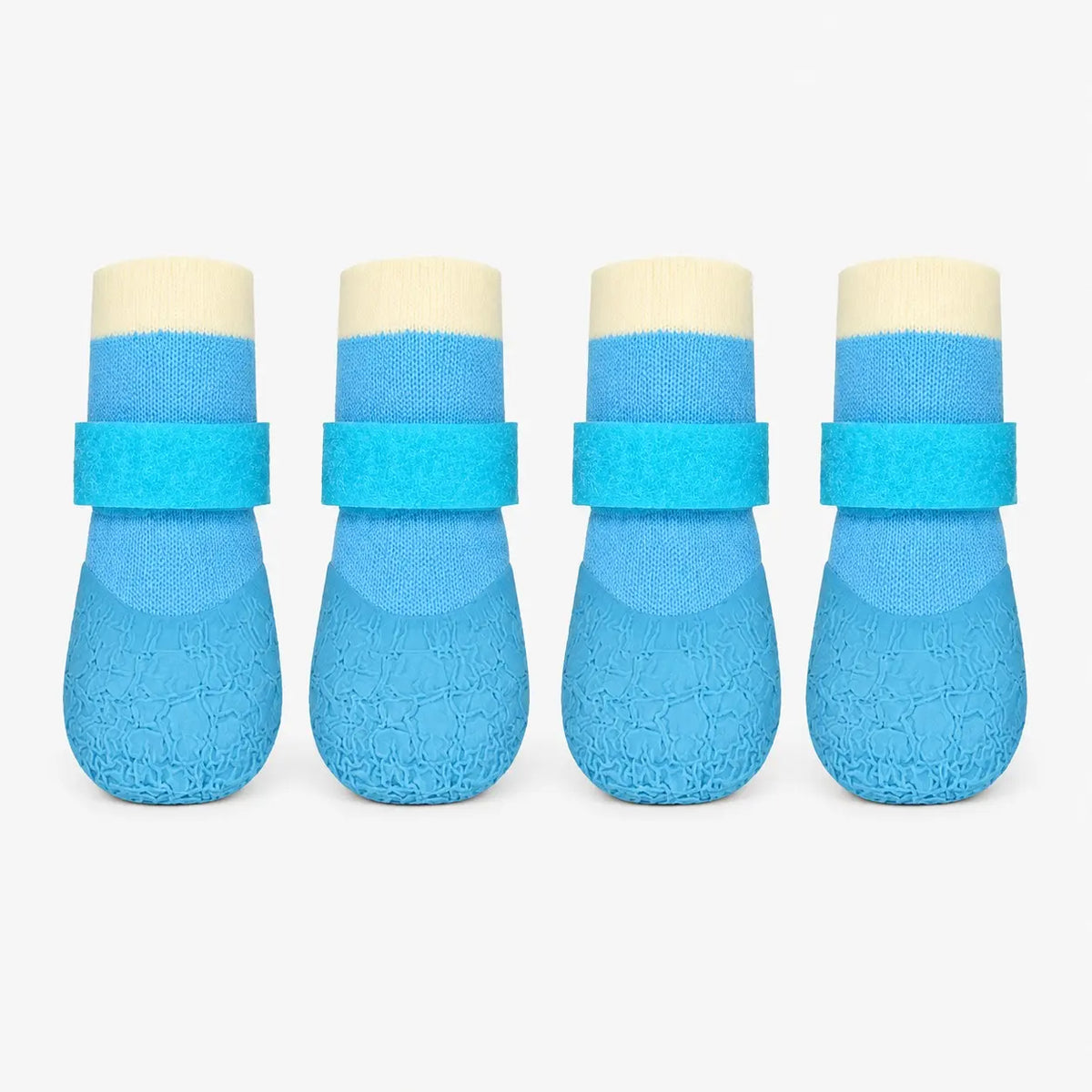 Waterproof Silicone Dog Boots, Non-Slip & Wear-Resistant, Pack of 4