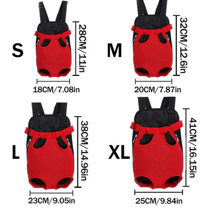 Adjustable Pet Carrier Backpack - Outdoor Travel Camping Hiking