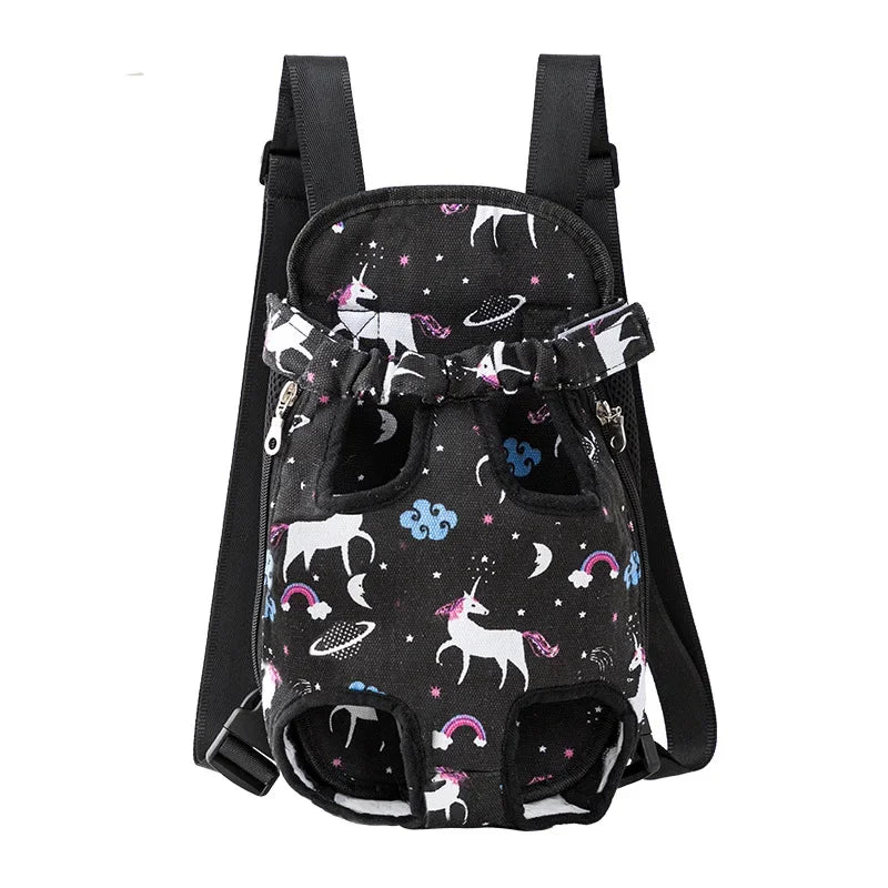 Adjustable Pet Carrier Backpack - Outdoor Travel Camping Hiking