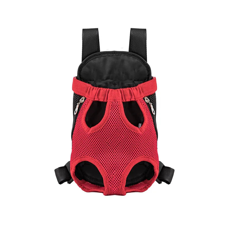 Breathable Double Shoulder Pet Carrier Backpack for Travel