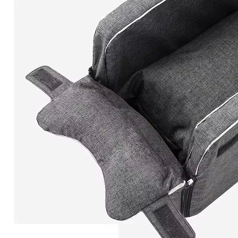 Portable Dog Car Seat Bed - Safe Travel Carrier for Pets