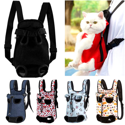 Adjustable Pet Carrier Backpack - Outdoor Travel Camping Hiking